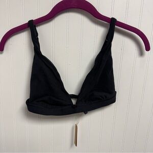 Skims Pointelle Logo Triangle Bralette